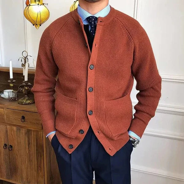 MANFRED - VINTAGE KNOPFSTRICKJACKE - Image 7