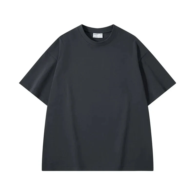 Männer Oversized Lose Kurzarm Shirt - Image 5