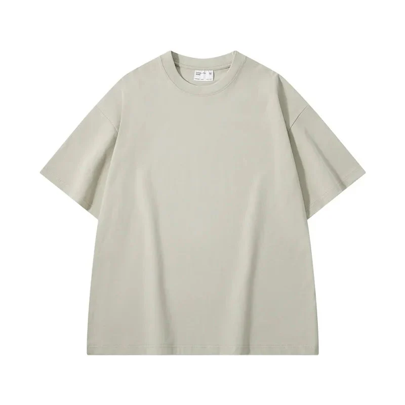 Männer Oversized Lose Kurzarm Shirt - Image 6