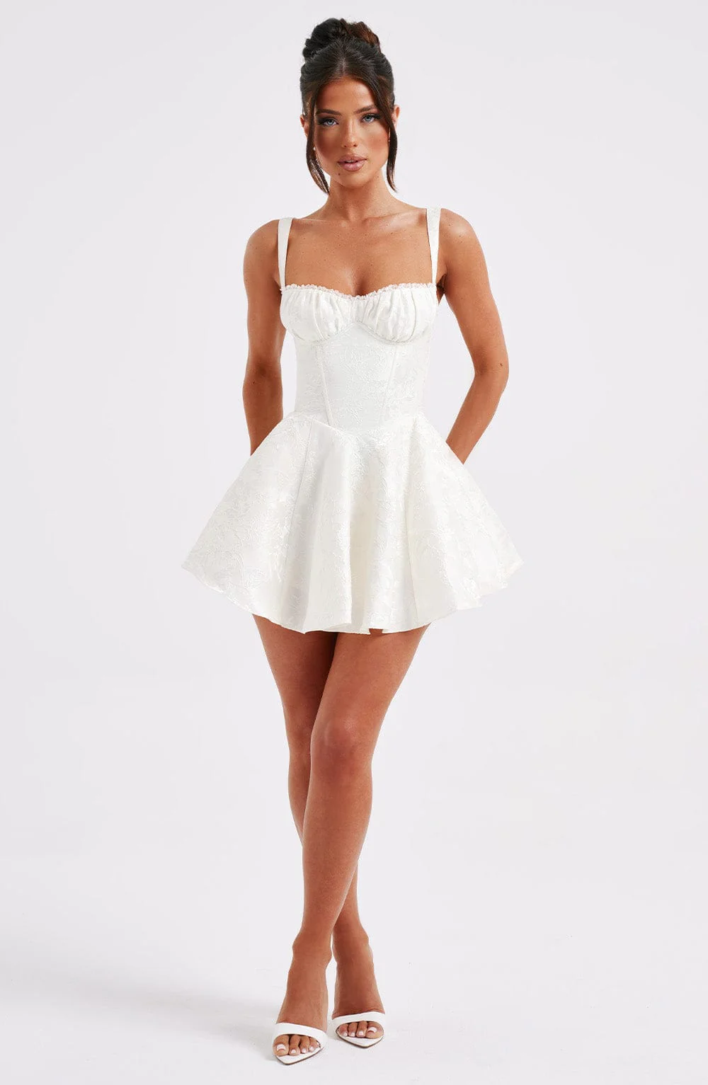 Manuela | Elegantes Chic Mini Dress - Image 2