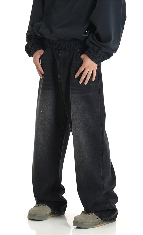 Marcel | Modische Baggy Jeans mit Weitem Bein - Image 3