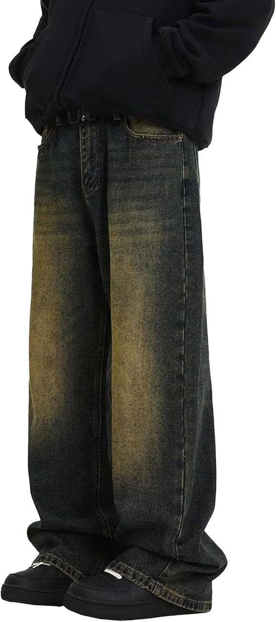 Marcel | Modische Baggy Jeans mit Weitem Bein - Image 5