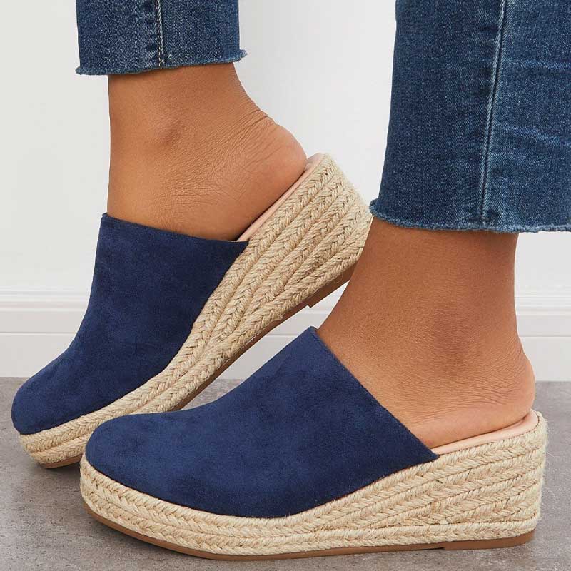 Marga™ | Elegante Sandaletten mit geflochtenem Keilabsatz - Image 6