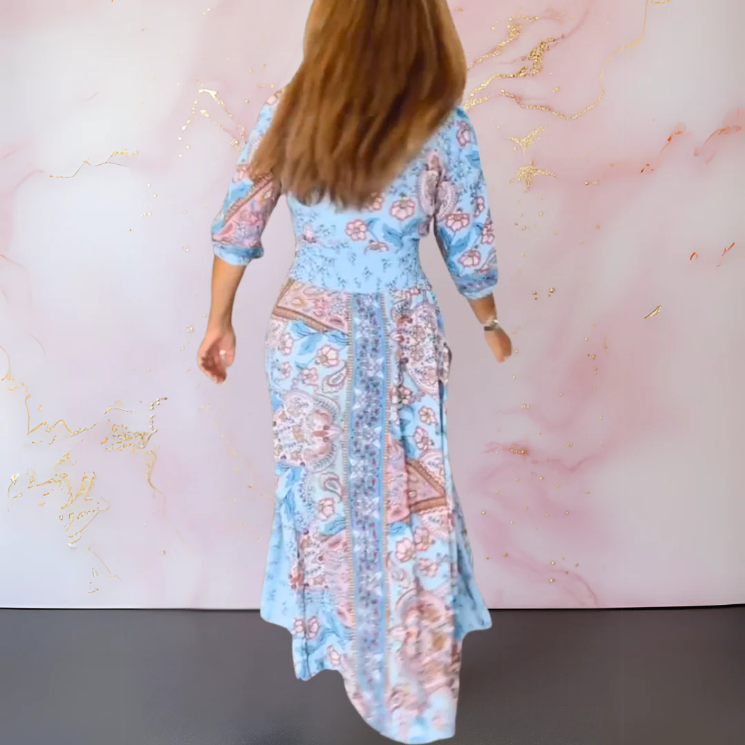 Marga™ | Elegantes Sommerkleid mit V-Ausschnitt - Image 3