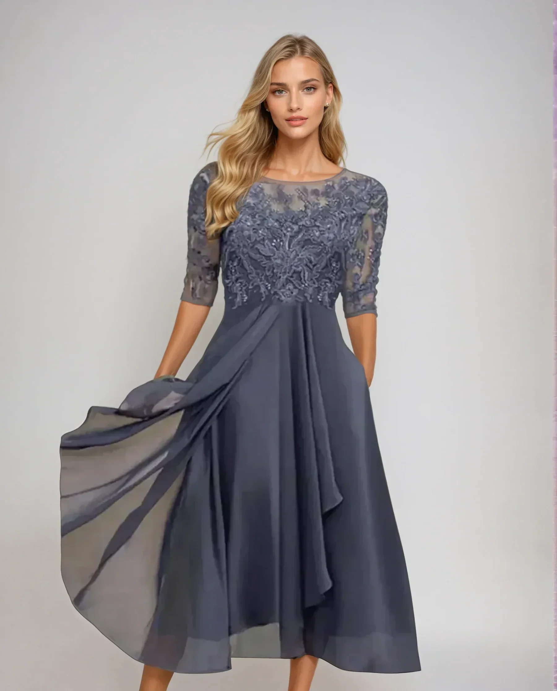 Margherita | Elegantes Spitzenkleid - Image 3