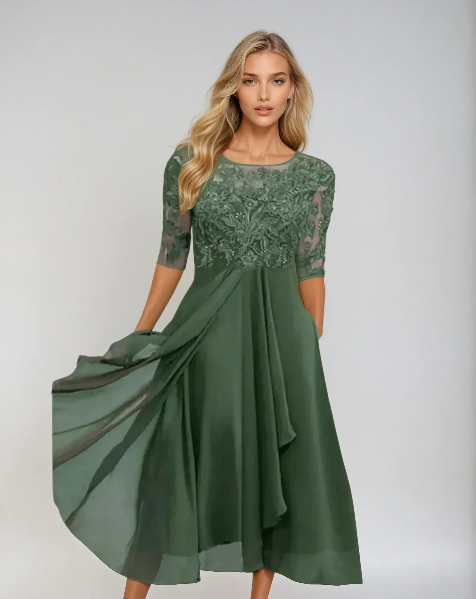 Margherita | Elegantes Spitzenkleid - Image 5