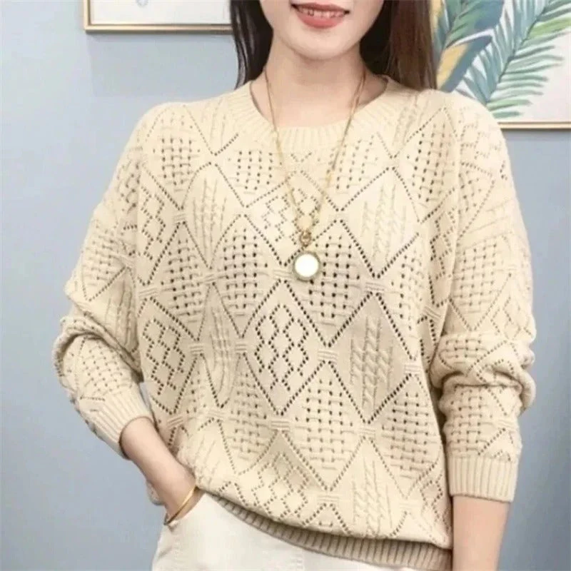 MARGIT - STRICKPULLOVER MIT RUNDAUSSCHNITT - Image 2