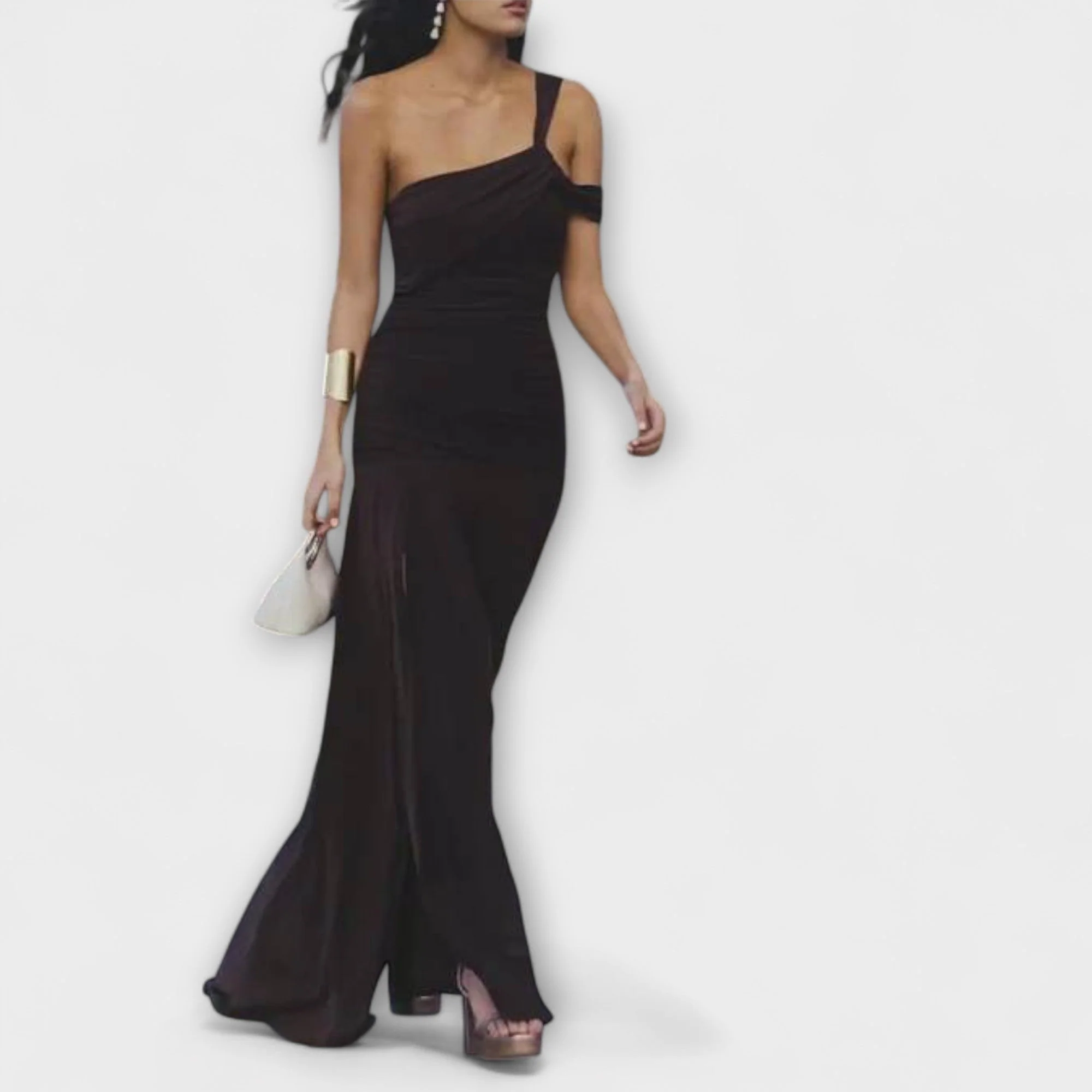 Margot - Figurbetontes Maxikleid mit Off-Shoulder-Design - Image 2
