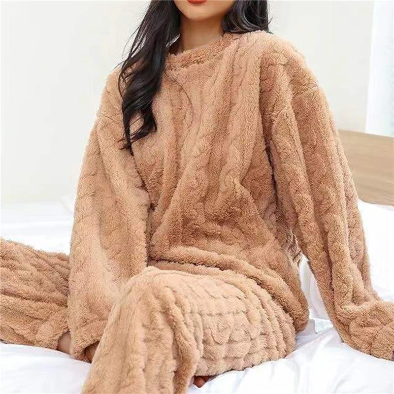 Maria | Weiches Fleece Schlafanzug Set - Image 7