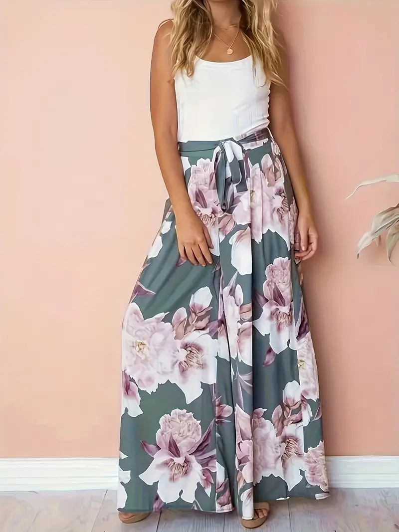 Maria - Women'S Casual Weite Hosenbeine - Image 4