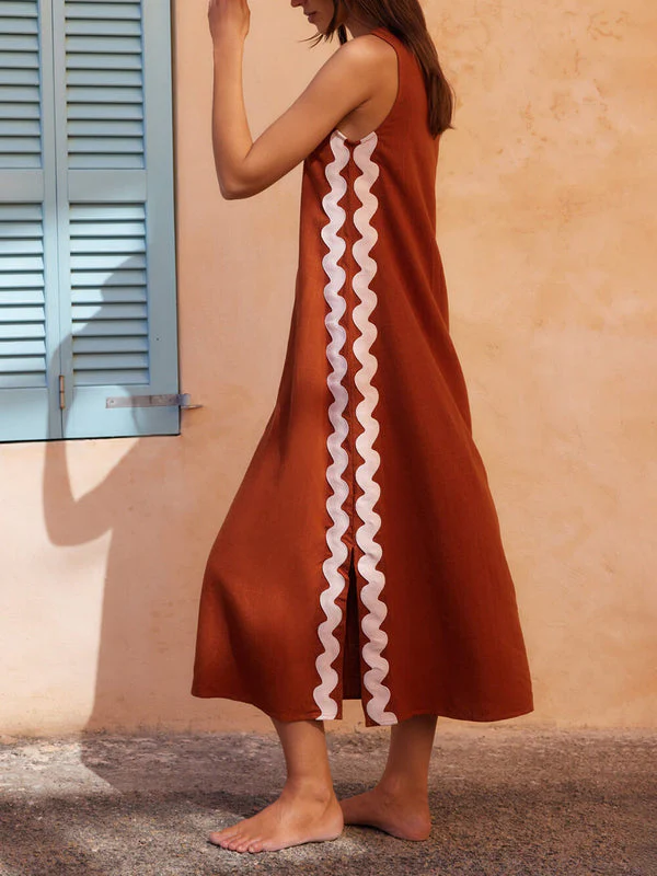 Mariah | Fließendes Maxikleid für Frauen - Elegant & luftig