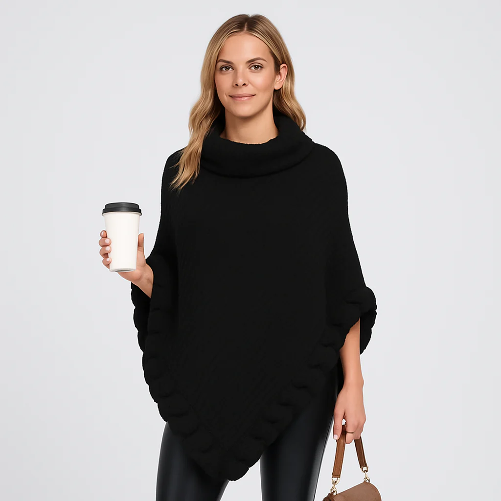 Maribeth | Cardigan mit Kunstpelzbesatz und asymmetrischem Saum - Image 2