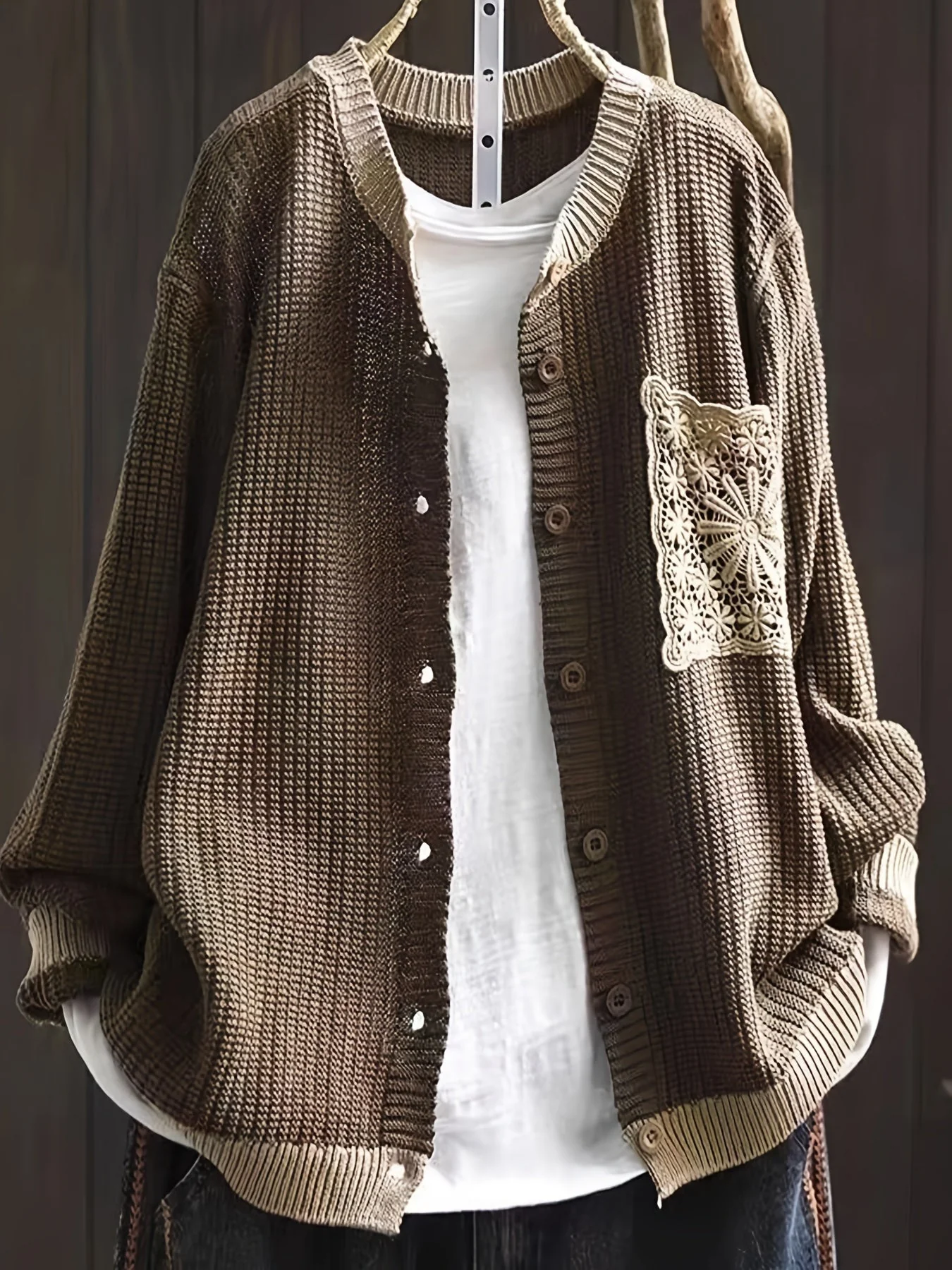 Maricel | Strickjacke mit Taschen - Image 4