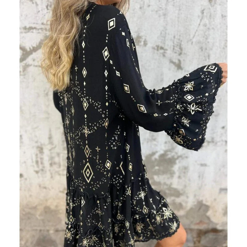 Marieke™ | Elegantes Kleid mit Laternenärmeln - Image 3