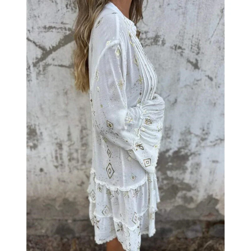 Marieke™ | Elegantes Kleid mit Laternenärmeln - Image 6