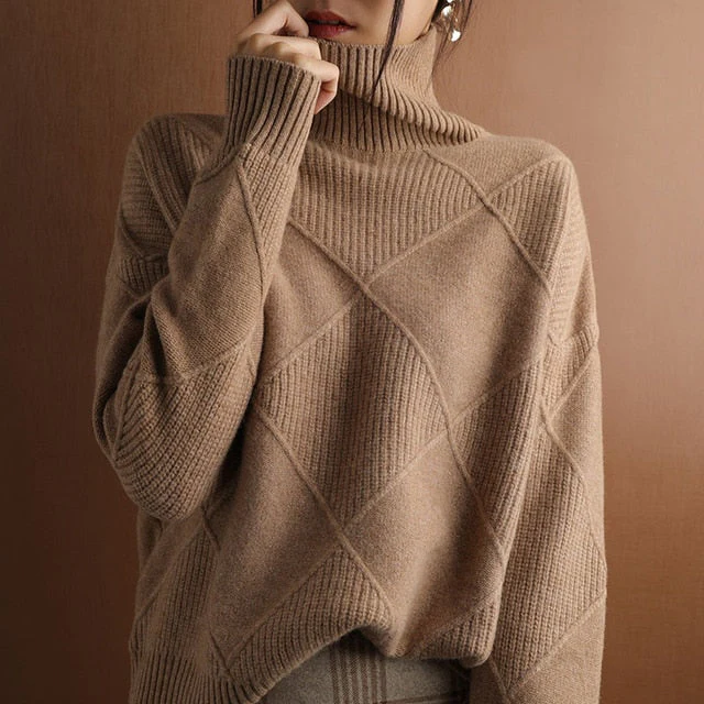 Marina | Kuscheliger pullover mit Rollkragen - Image 4