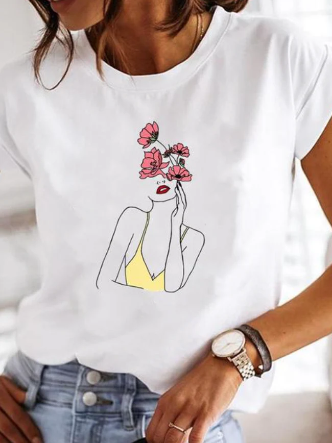 Marina | Lässiges locker sitzendes Sommer T Shirt - Image 7