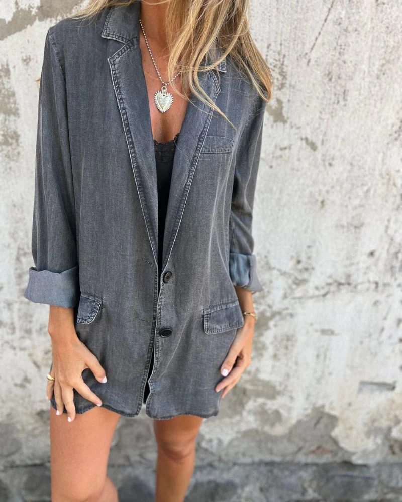 Marjolein™ | Lässiger Jeansblazer - Image 4