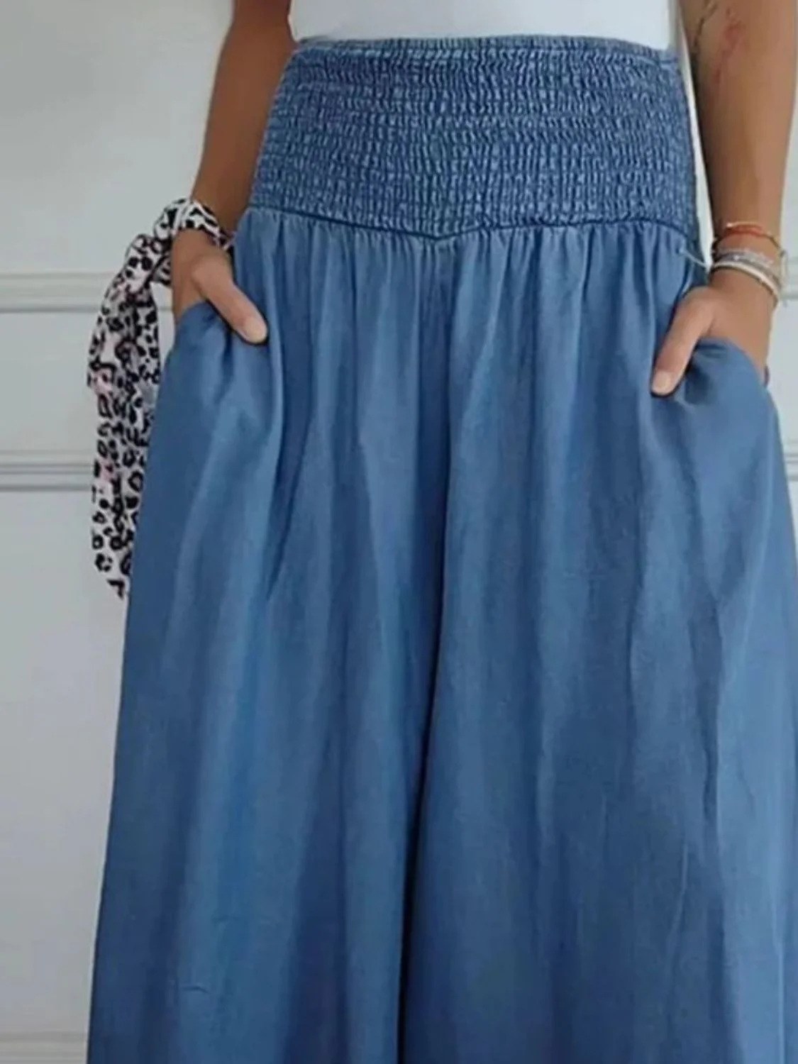 Marlene | Weit geschnittene Baumwollhose für den Sommer - Image 4