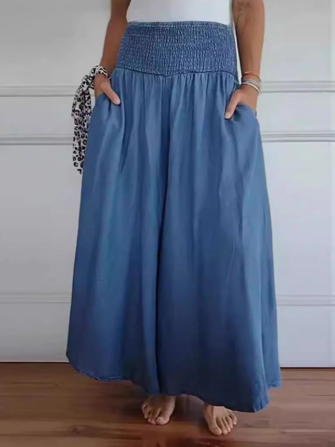 Marlene | Weit geschnittene Baumwollhose für den Sommer - Image 8
