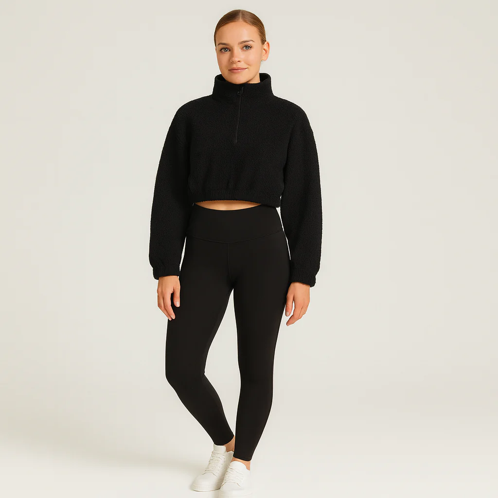 Marlis | Fleecegefüttertes Yoga-Outfit-Set - Image 2