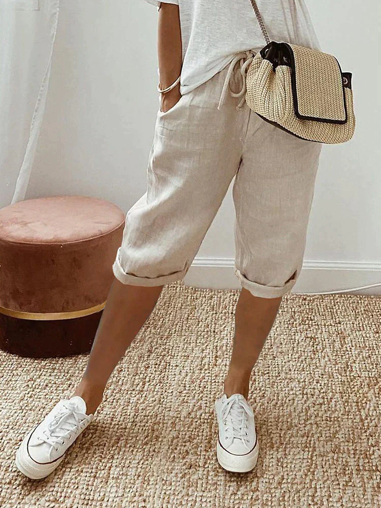 Martha | Bequeme Shorts mit Umschlagsaum - Image 2