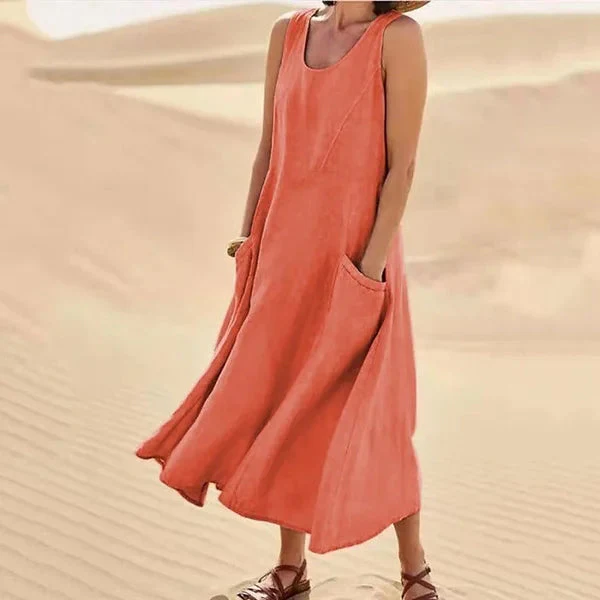 Martha | Elegantes und bequemes Leinenkleid für Frauen - Image 3