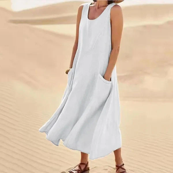 Martha | Elegantes und bequemes Leinenkleid für Frauen - Image 4