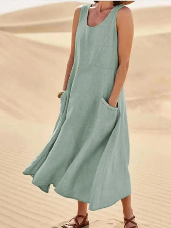 Martha | Elegantes und bequemes Leinenkleid für Frauen - Image 7