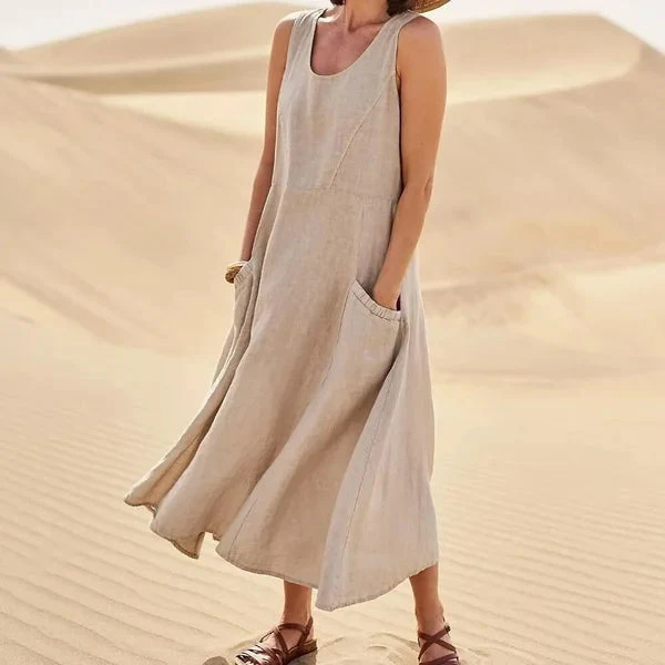 Martha | Elegantes und bequemes Leinenkleid für Frauen - Image 9
