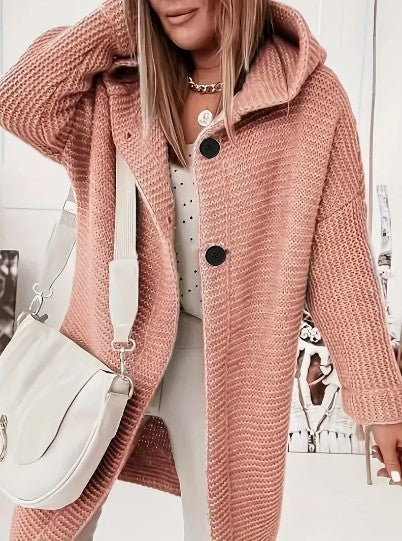 Martina | Bequemer Cardigan mit Kapuze - Image 10