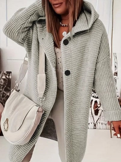 Martina | Bequemer Cardigan mit Kapuze - Image 11