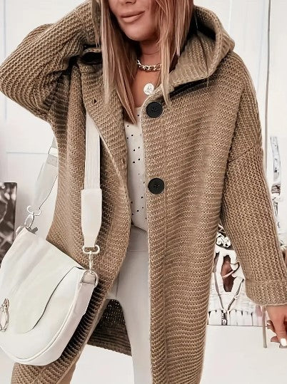 Martina | Bequemer Cardigan mit Kapuze - Image 12