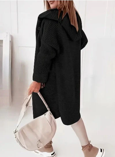 Martina | Bequemer Cardigan mit Kapuze - Image 6