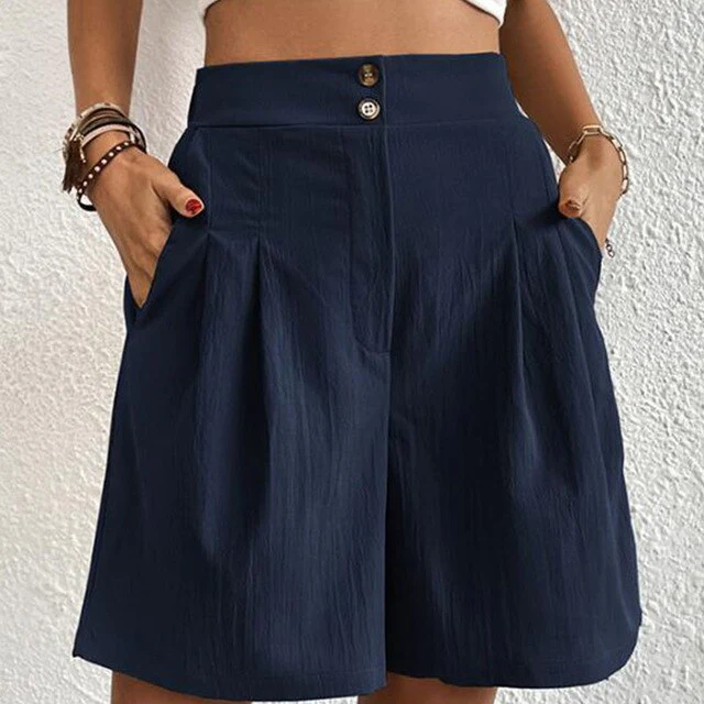 MARTINA - Doppelt geknöpfte Shorts - Image 2