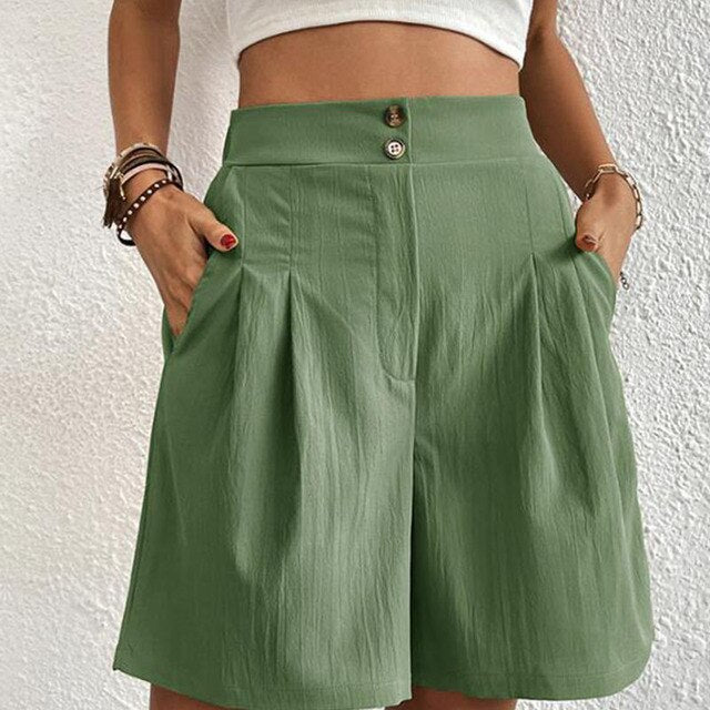 MARTINA - Doppelt geknöpfte Shorts - Image 8