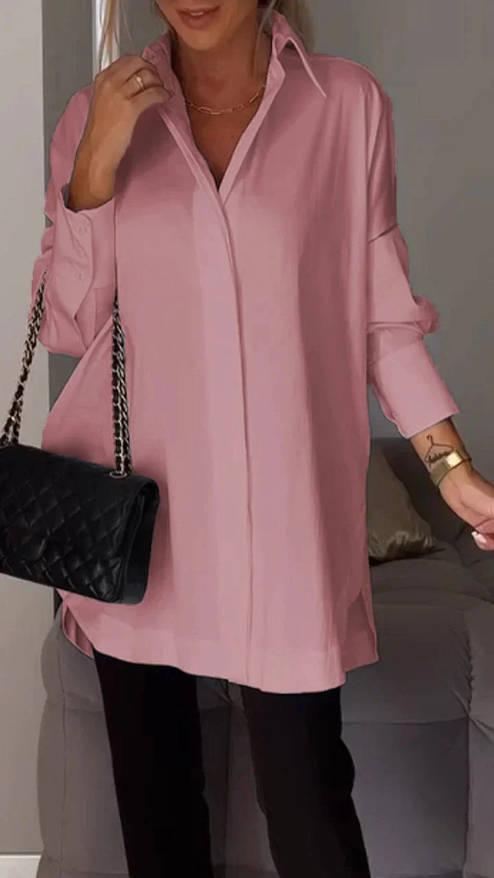 Martina | Stylisches Oversize Casual Shirt - Image 3