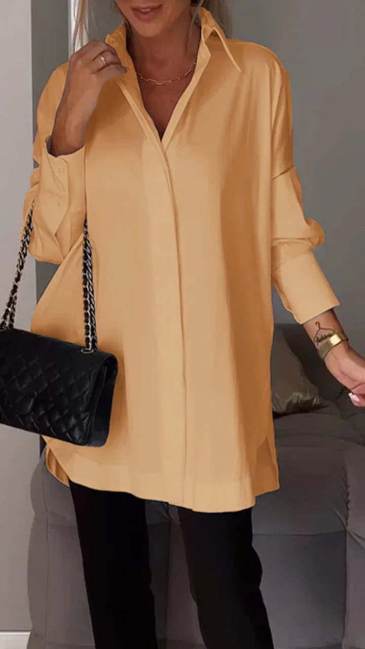 Martina | Stylisches Oversize Casual Shirt - Image 4
