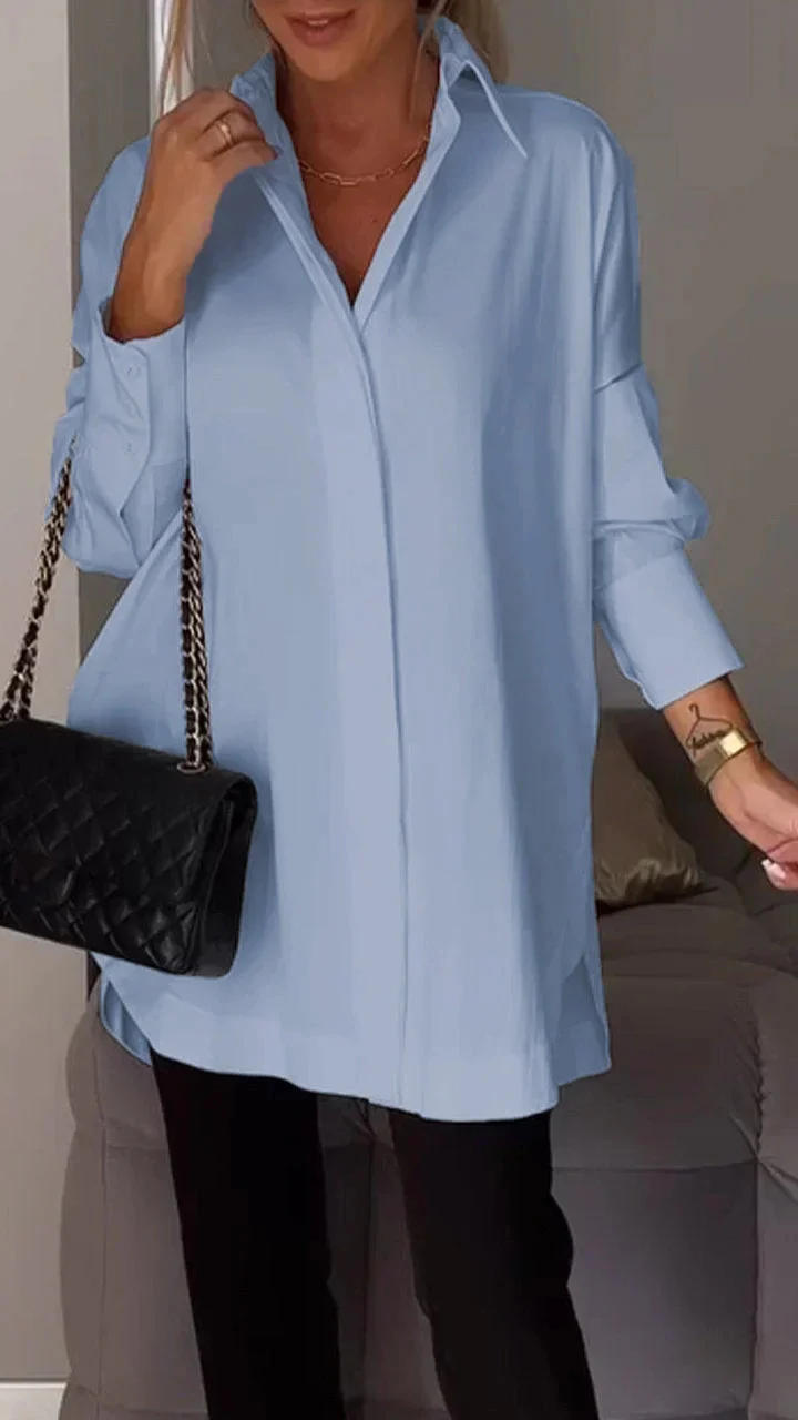 Martina | Stylisches Oversize Casual Shirt - Image 5