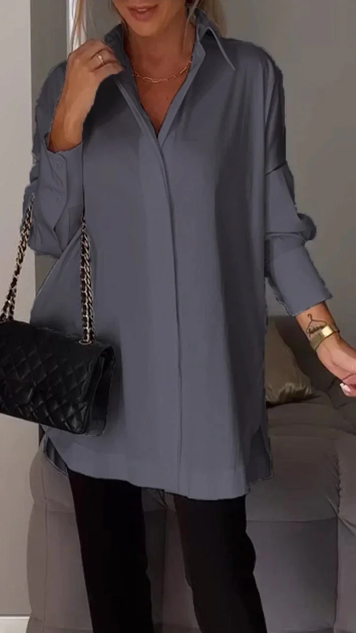 Martina | Stylisches Oversize Casual Shirt - Image 7