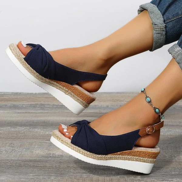 Maryam | Keilsandalen mit offener Spitze - Image 3
