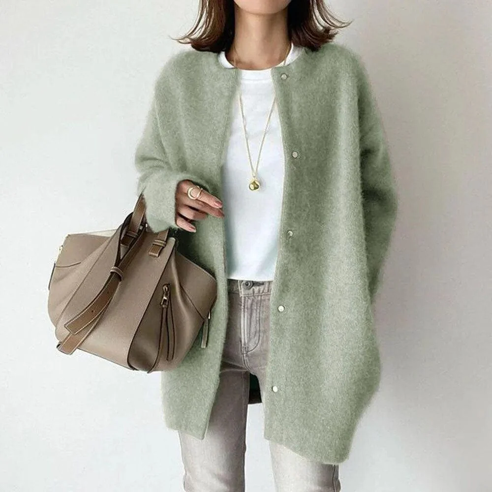 MATHILDA | LUXURY BUTTON CARDIGAN