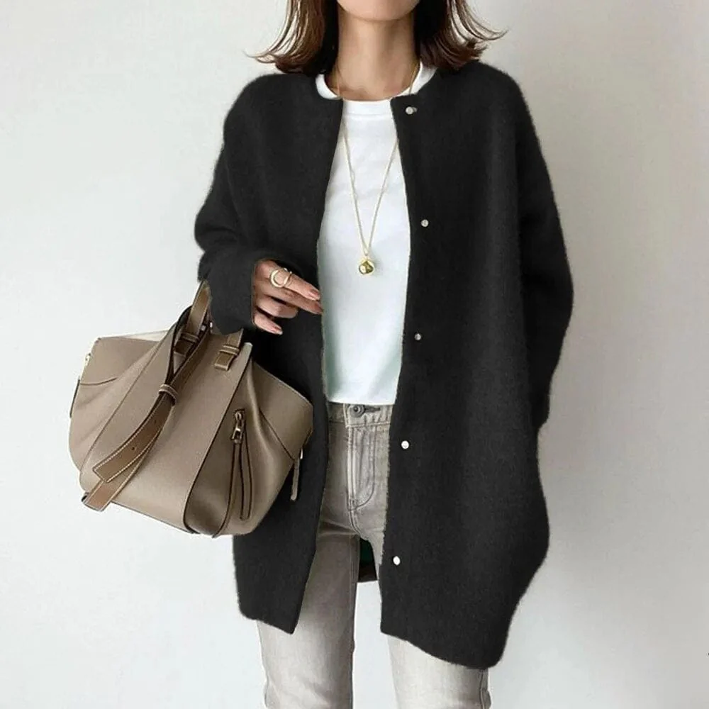 MATHILDA | LUXURY BUTTON CARDIGAN - Image 4