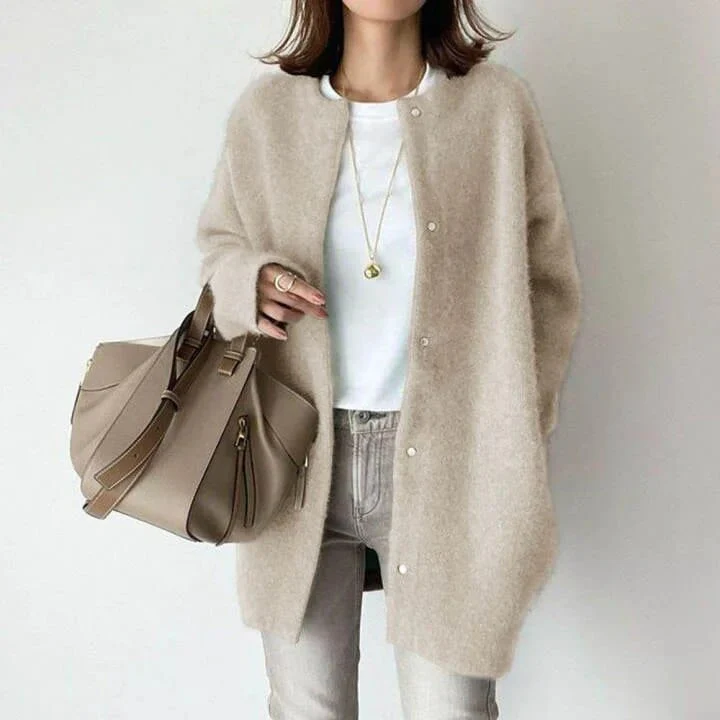 MATHILDA | LUXURY BUTTON CARDIGAN - Image 7
