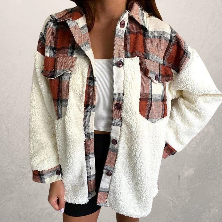 Matilda - kuschelige & warme damen jacke aus baumwolle - Image 4