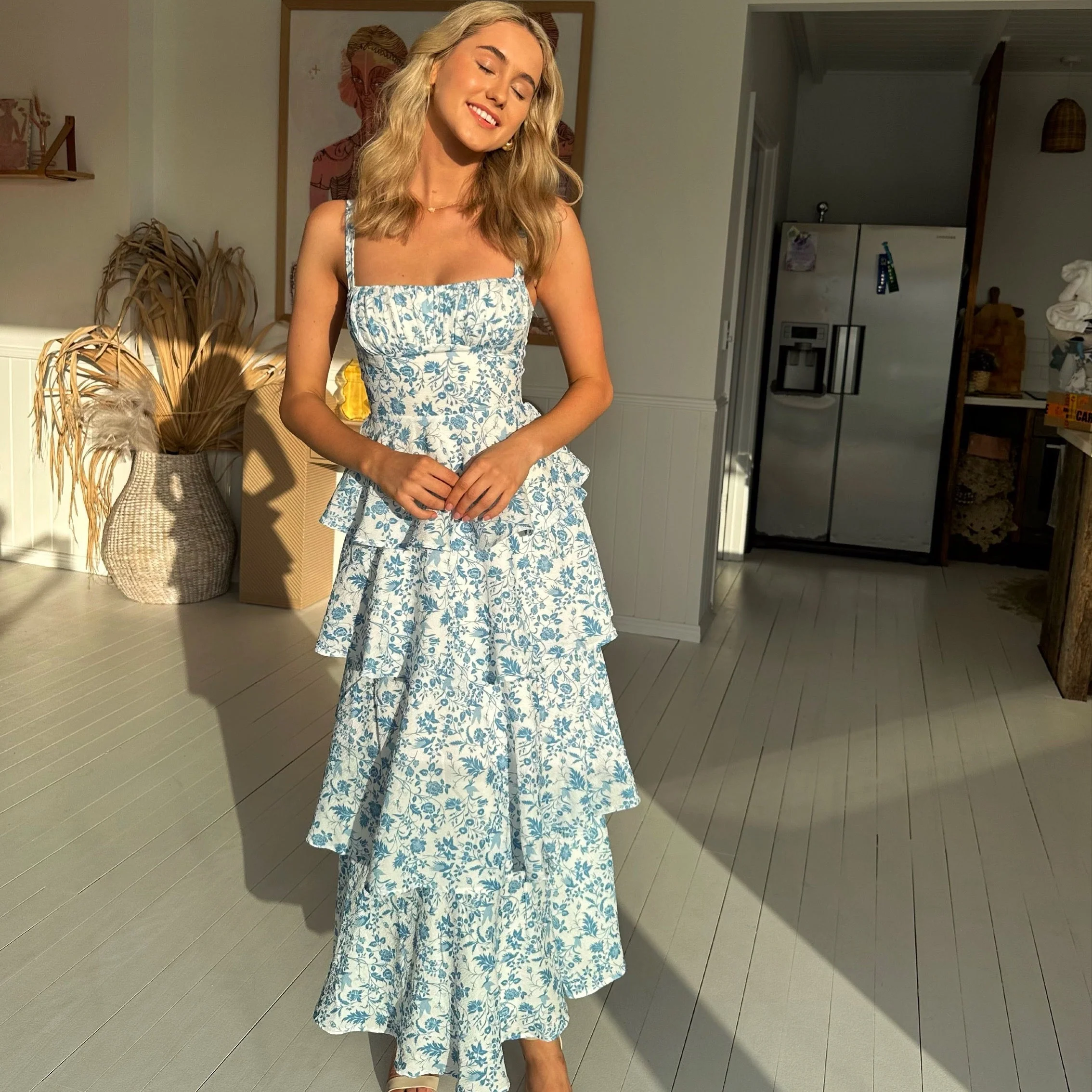 MATILDA | MAXIKLEID MIT RÜSCHEN - Image 5