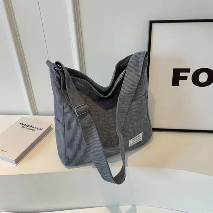 MATILDE - CORDTASCHE MIT MEHREREN FÄCHERN - Image 4