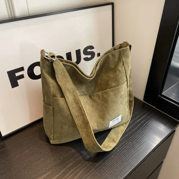 MATILDE - CORDTASCHE MIT MEHREREN FÄCHERN - Image 5