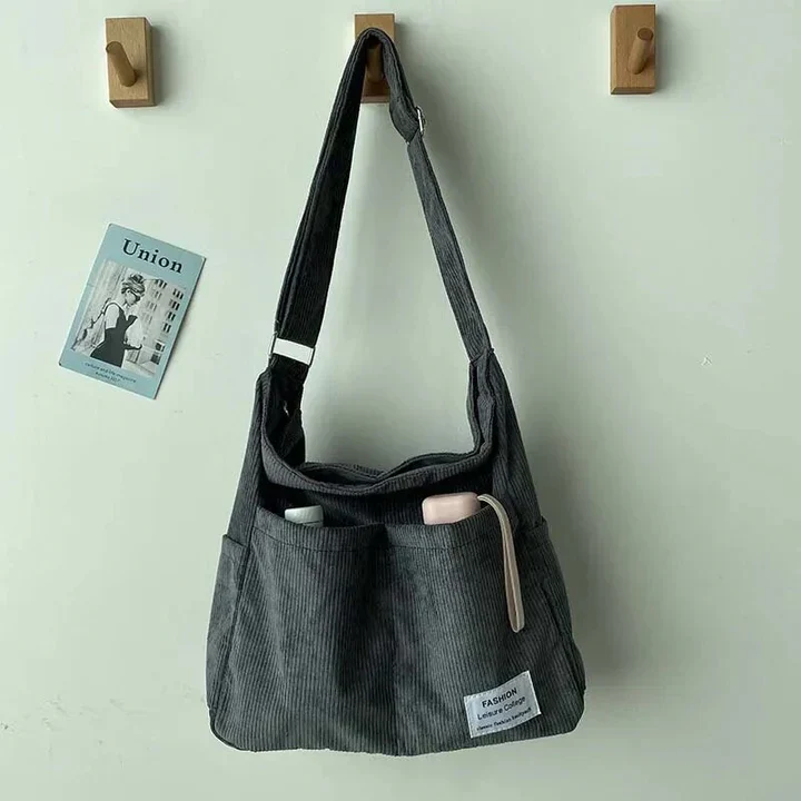 MATILDE - CORDTASCHE MIT MEHREREN FÄCHERN - Image 8