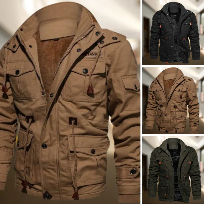 Matteo | Exklusiver Komfort Fit Herren Bomberjacke